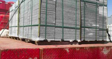 山东 芝麻白火烧规格板地铺石300*600/600*600