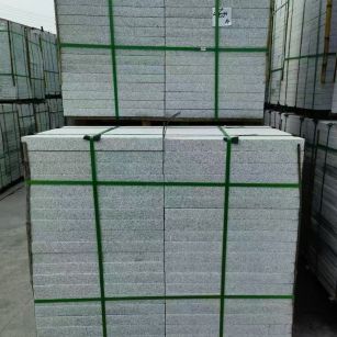 山东 芝麻白火烧，园林广场市政工程地铺石，1.8~5.0厚均有现货