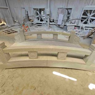 山东 芝麻灰花岗岩异形加工-拱桥，石桥