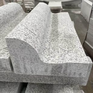 山东 白麻花岗岩S型路沿石，路侧石，马路牙子等