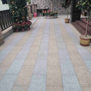 山东 黄金麻白麻荔枝面庭院铺装展示