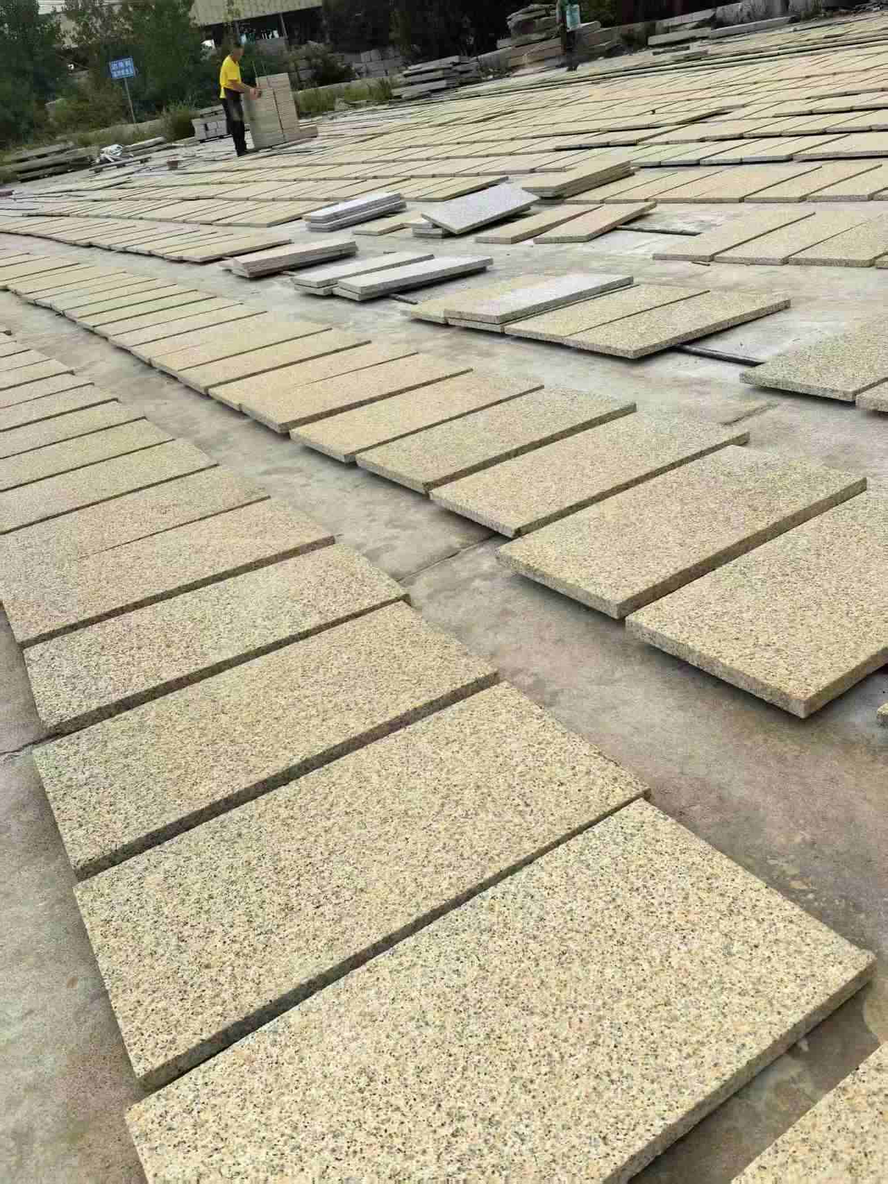 山东 黄金麻荔枝地铺石面排板