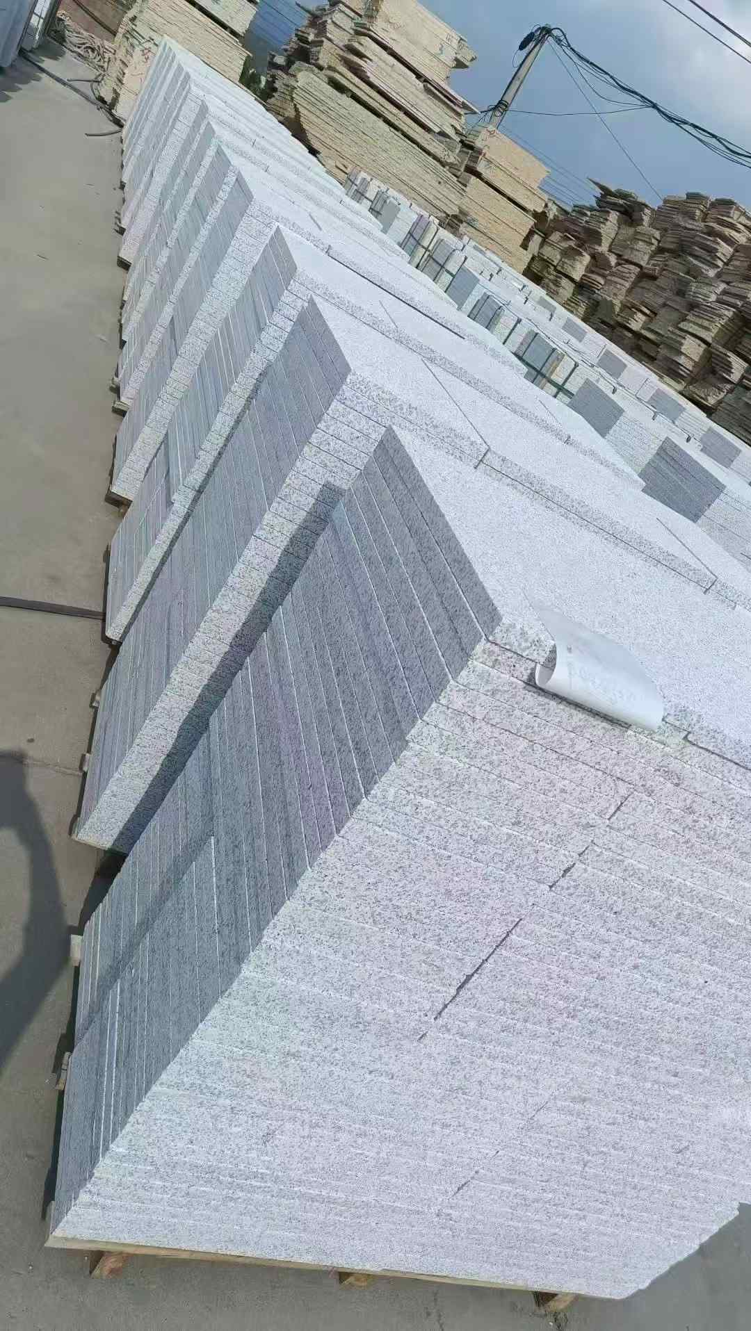 山东 白麻荔枝面花岗岩地铺石