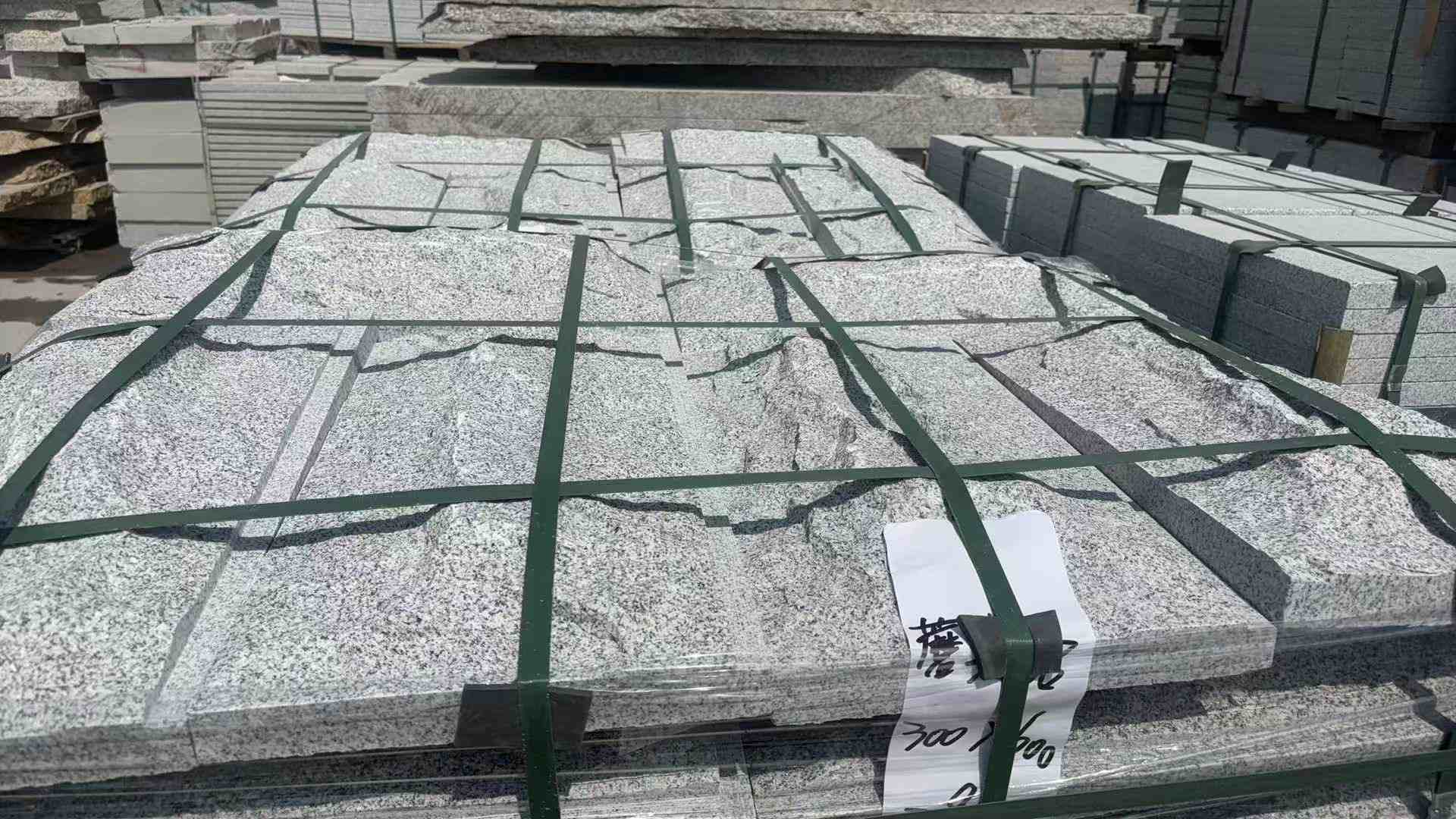 山东 芝麻白蘑菇石成品