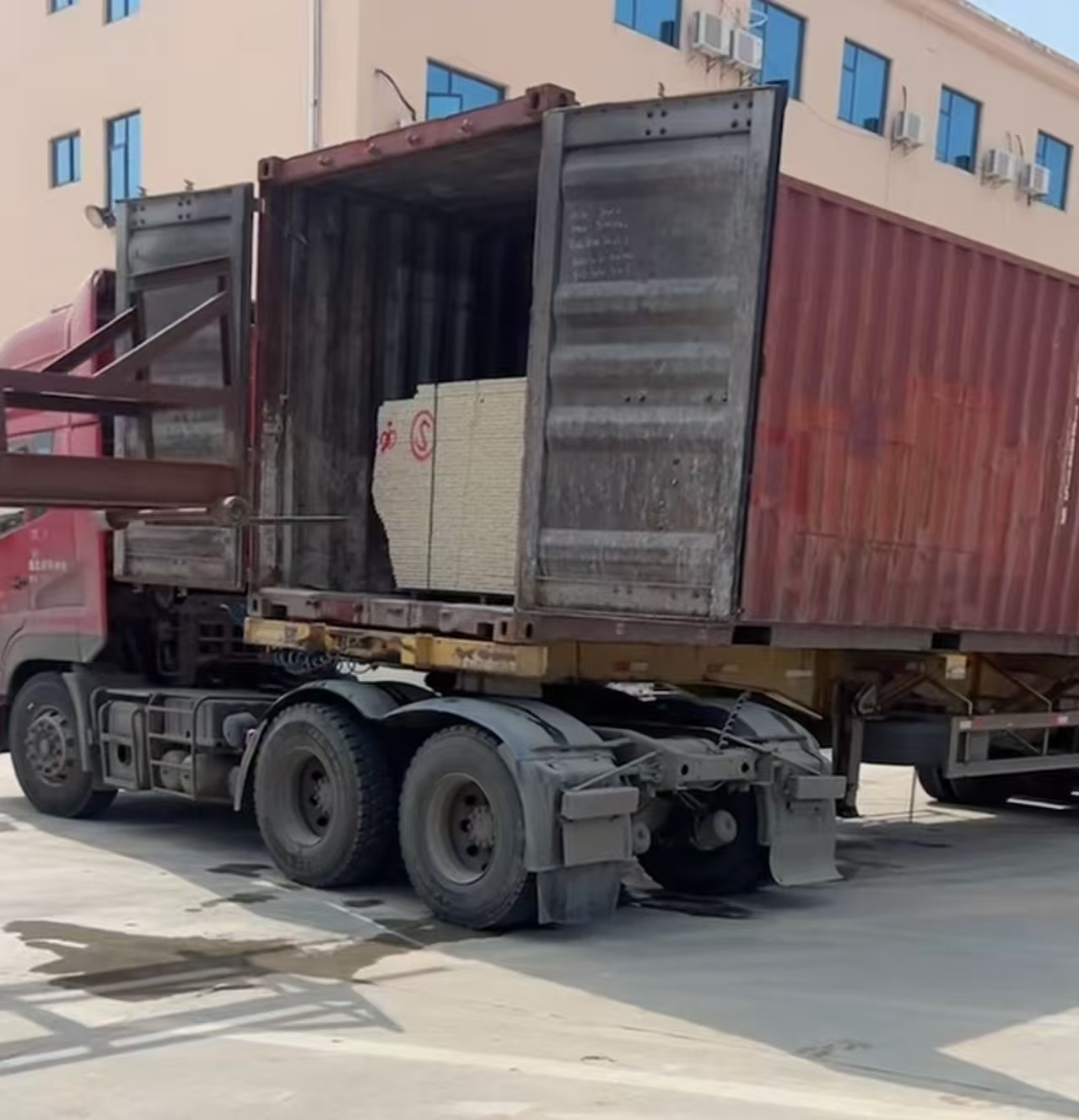 山东 黄金麻荔枝面毛板